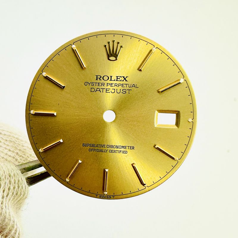 EXCELLENT Rolex Gold Two Tone Tritium Dial 36mm Datejust 16013 16018 16233 16238 3035 DL330