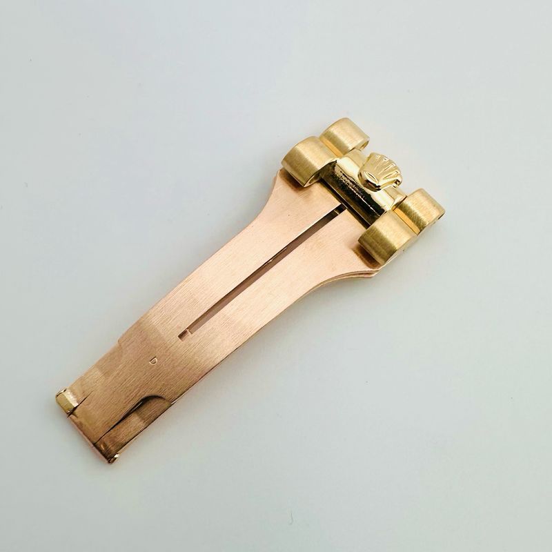 Genuine 20MM Rolex Mens 18K President Clasp Band Bracelet 16mm Wide F18000