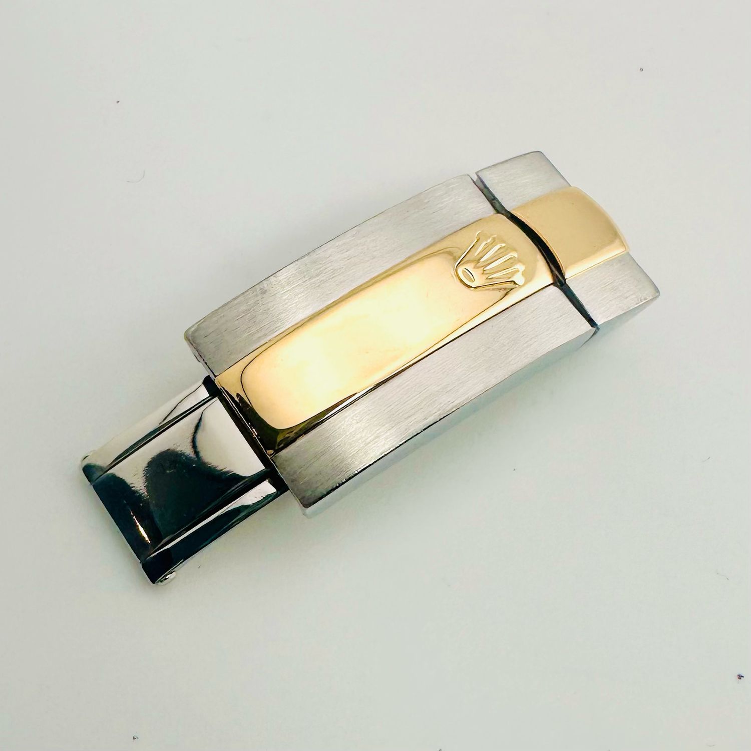 Genuine 72133 Rolex Ladies 18K/SS Clasp 13mm Band Bracelet 179173