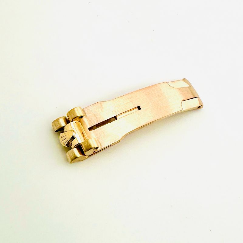 Genuine 13MM Rolex Ladies 18K President Clasp Band Bracelet Wide 8750F