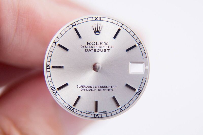 EXCELLENT Rolex Rhodium Stick Dial 31mm Mid Size Datejust 6827 68274 68240 68279 78240 78274 78279