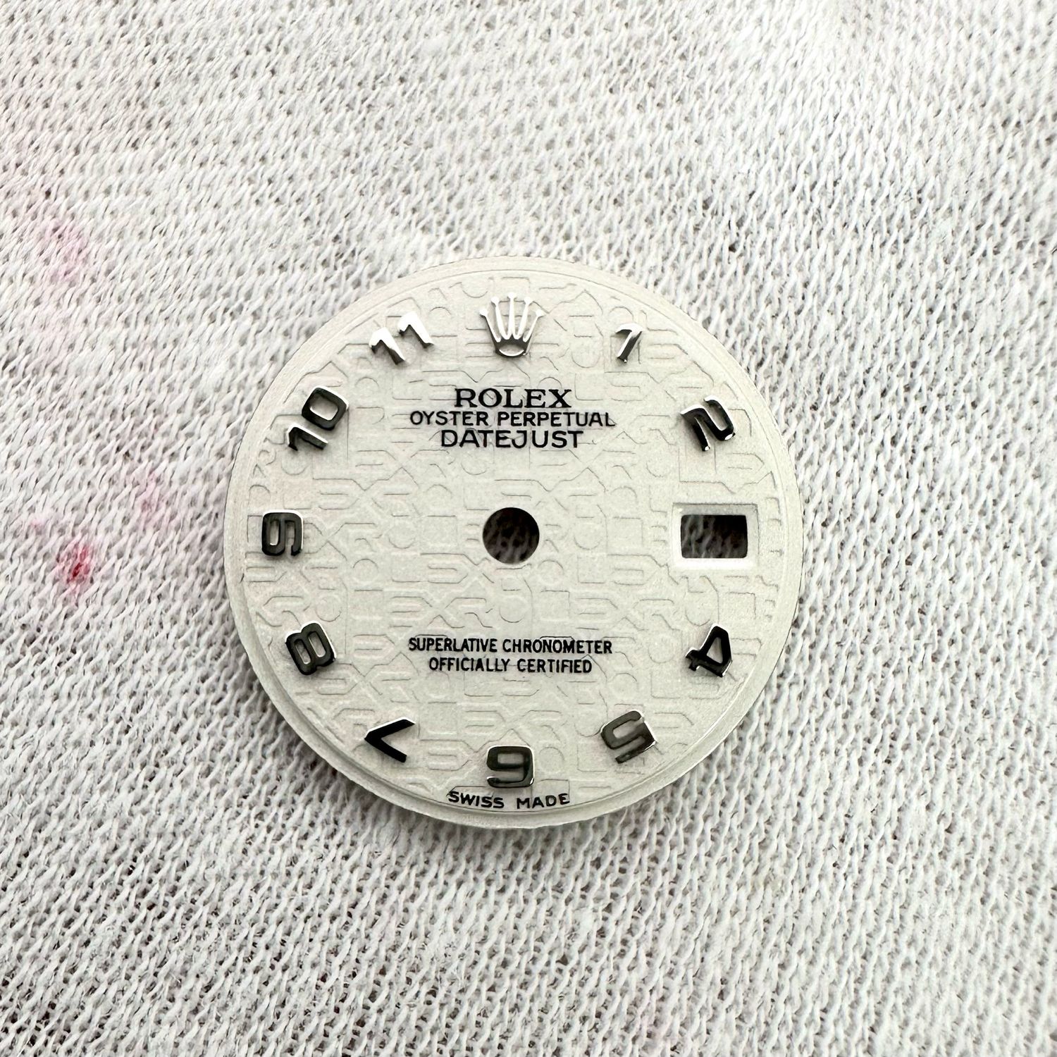 Excellent Rolex Gloss White Arabic Dial 26mm Date Datejust 6917 69160 69174 79174