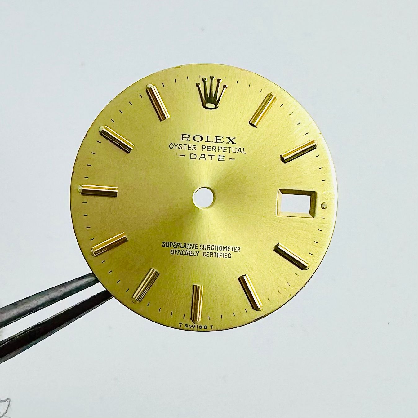 Factory Rolex Champagne Tritium Dial For 34mm Date 15053 15058 15233 15238 #DL334
