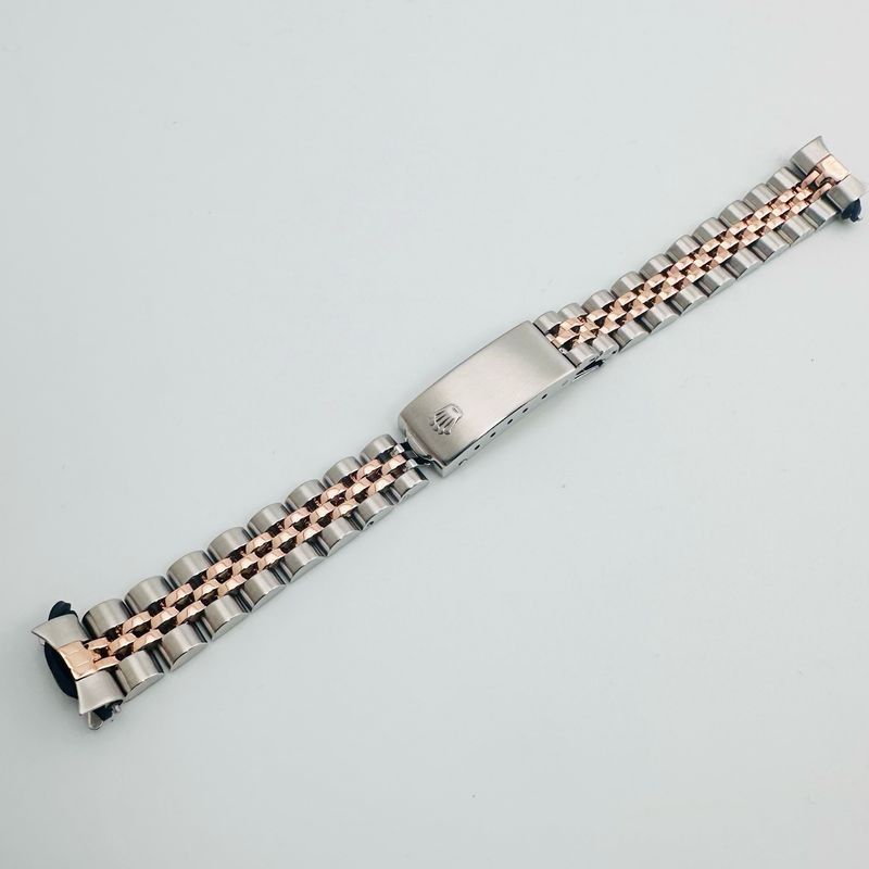 13MM Rolex SS 14k YG Gold 62523D TT Jubilee 468R Ends Datejust 6917 69173 Band