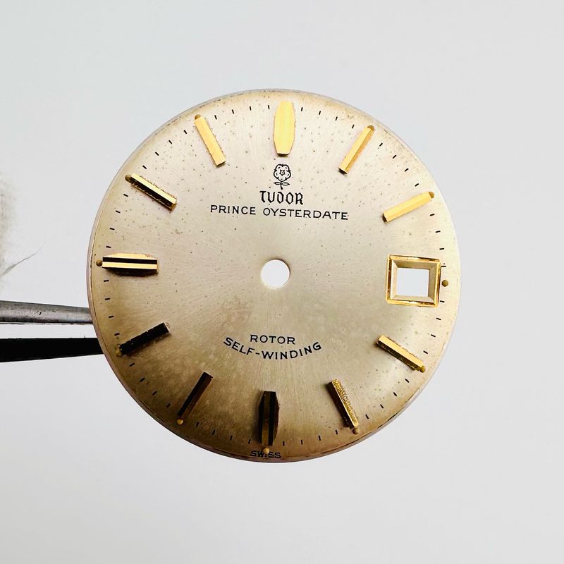 RARE 1950s Tudor Rose Radium Dial Ref. 7966 caliber 2484 Oyster Prince