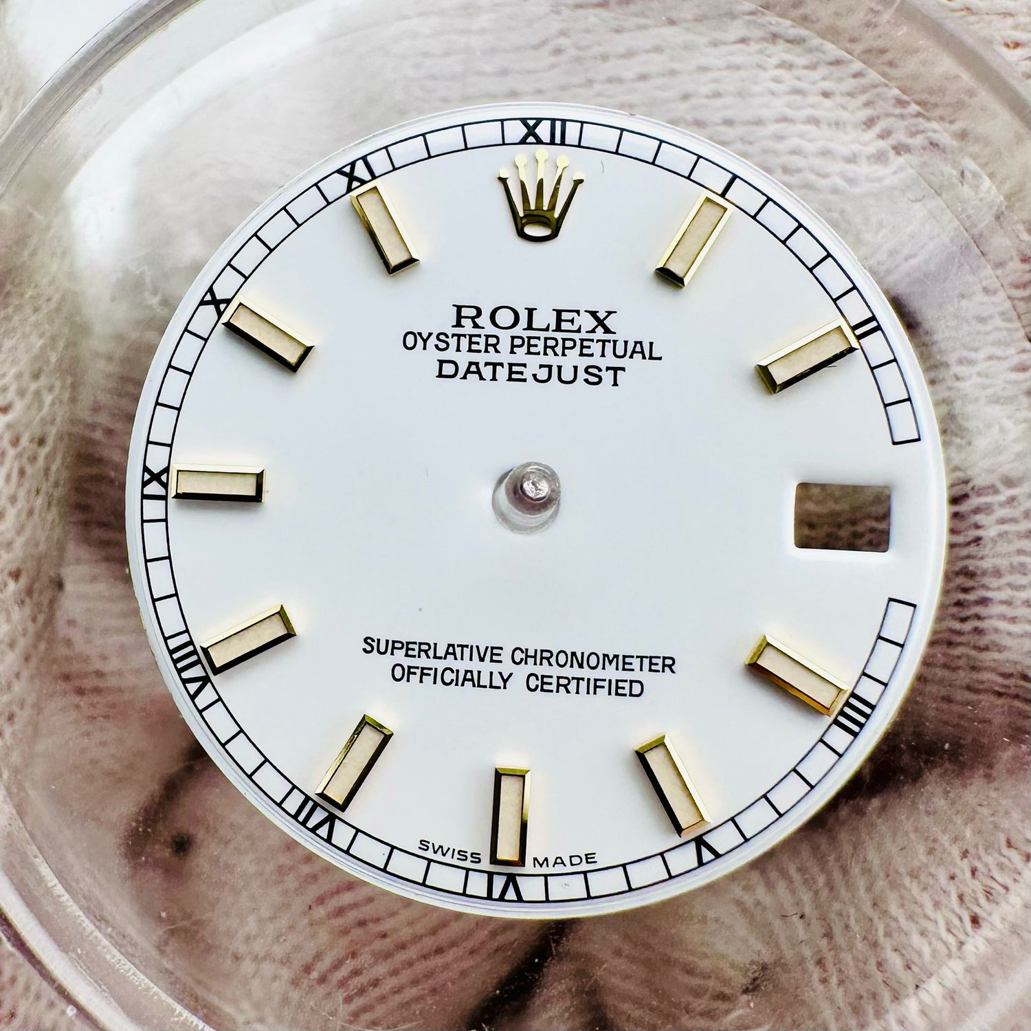 Rolex White Index Dial 31mm Mid Size Datejust 6827 68273 68279 78273 78278 178273 DL336