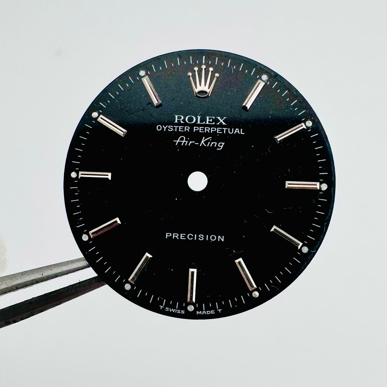 Rolex Air King Black Tritium Dial 14000 14010 #DL312