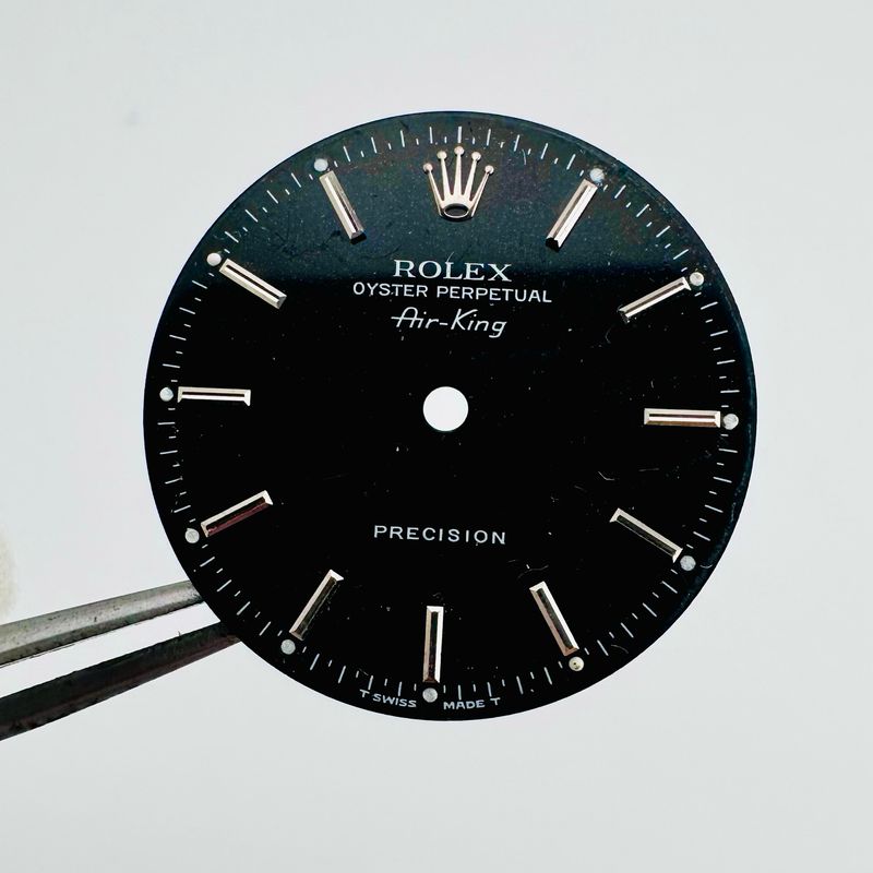 Rolex Air King Black Tritium Dial 14000 14010 #DL312