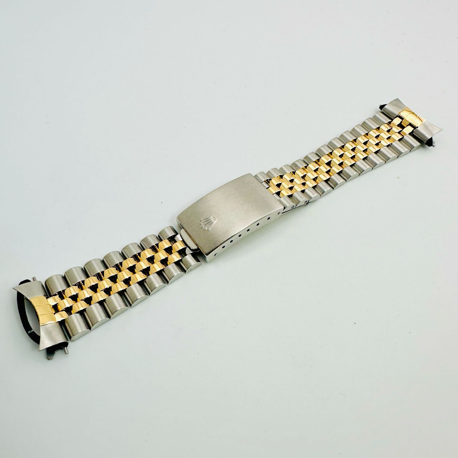 20MM Rolex 18k/SS 62523H Jubilee 455 End pieces 18 Links #DE015