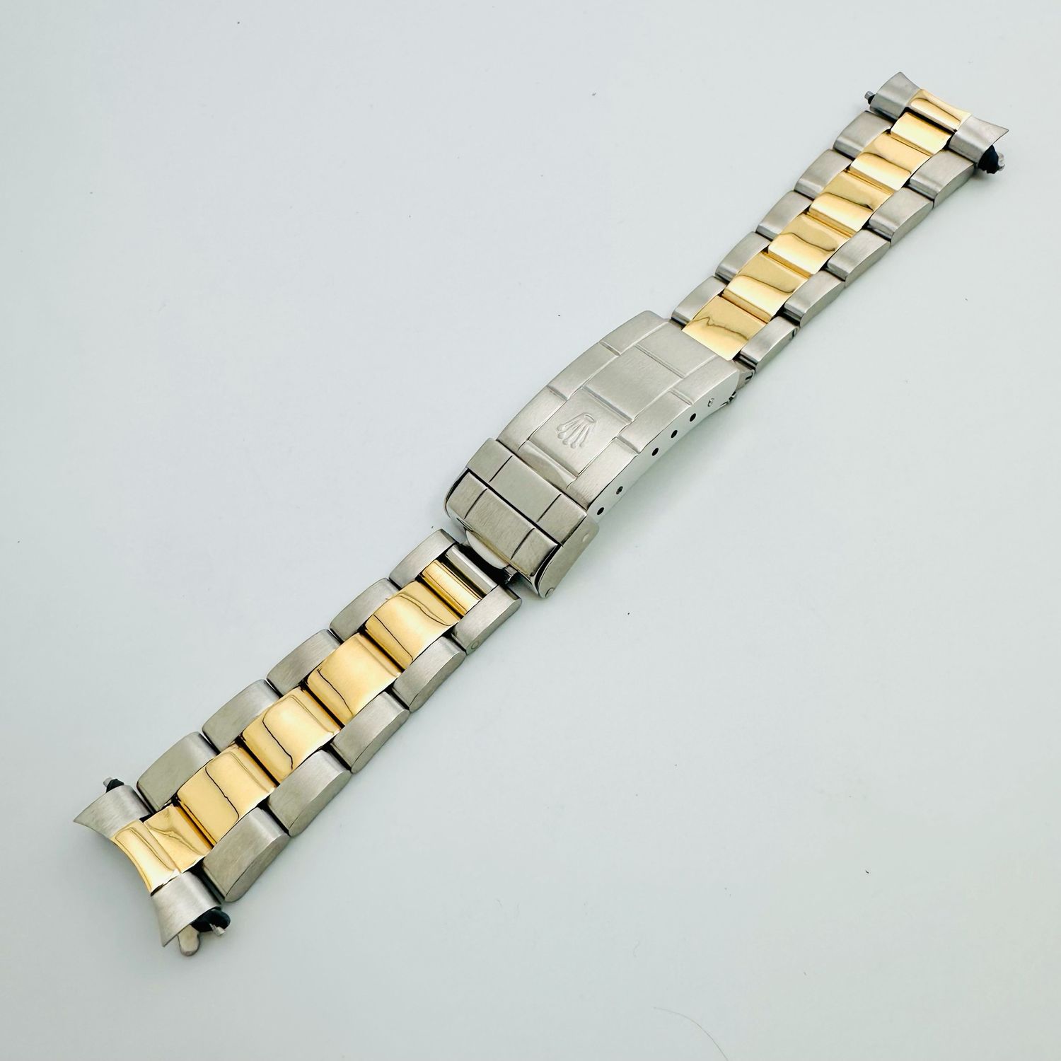 Genuine Rolex TT 18K/SS Oyster Bracelet 93153 w/ 493 ends 16803 16753 Band #DE018