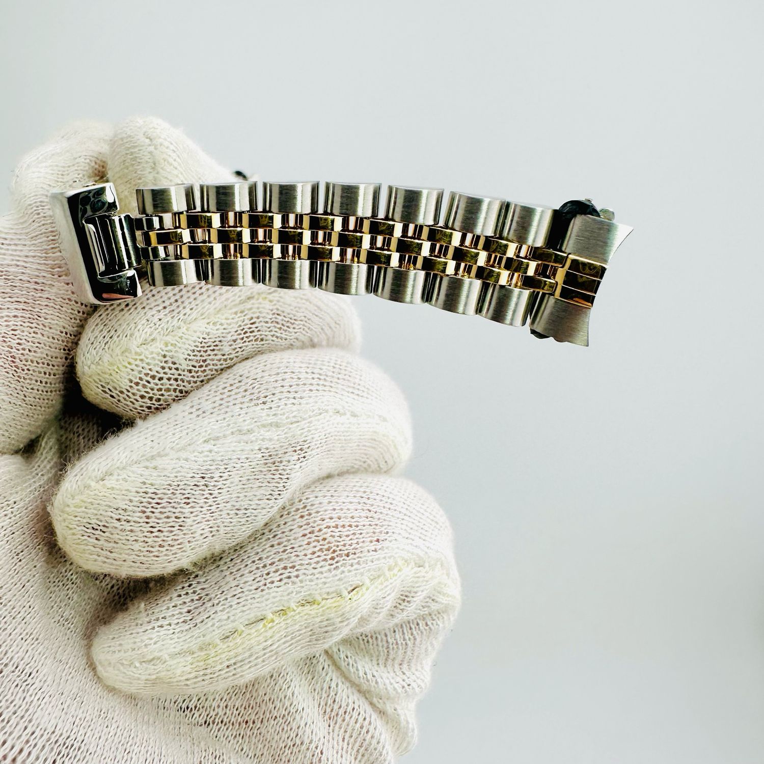 13MM Rolex SS 14k YG Gold 62523D TT Jubilee 468B Ends Datejust 6917 79173 69173 Band #M005