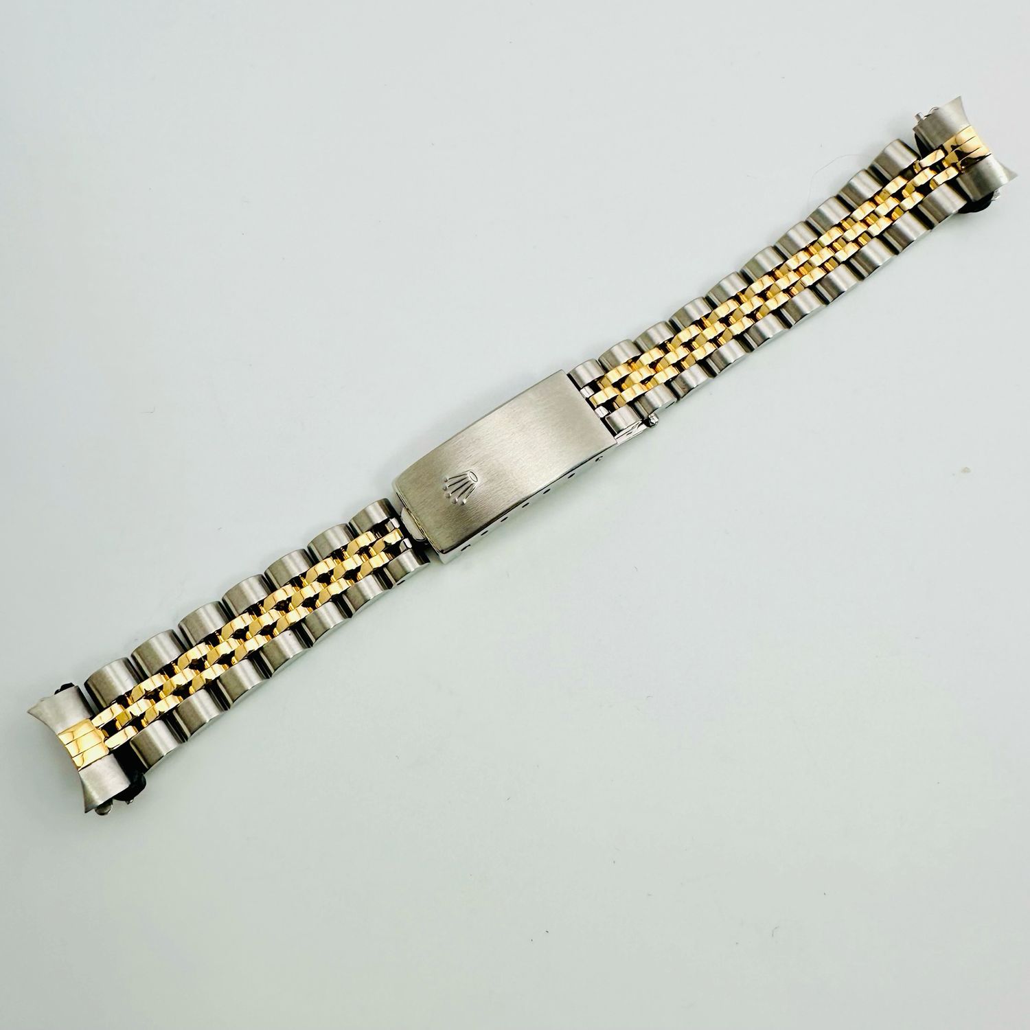 13MM Rolex SS 14K/SS 62523D TT Jubilee 468B Ends Datejust 6917 79173 69173 Band 19 Links #DE015