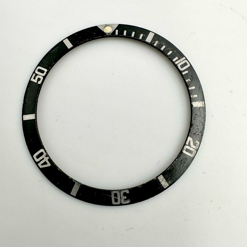 “Kissing 40” Auth. Rolex MK1 Fat Font Submariner 5512 5513 Bezel Insert