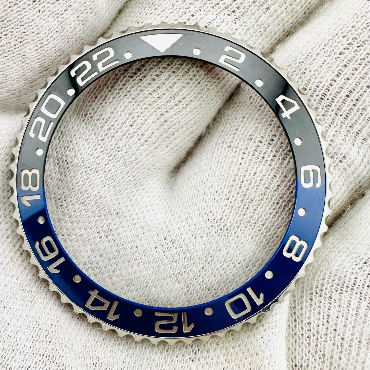 Genuine Rolex Batman Ceramic Bezel Insert GMT 116710blnr