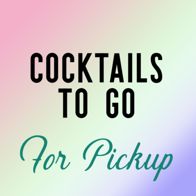 Cocktails, Mocktails + Mixers To Go!