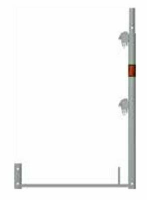 MJ - Geländerstütze 0,73 m - Layher kompatibel