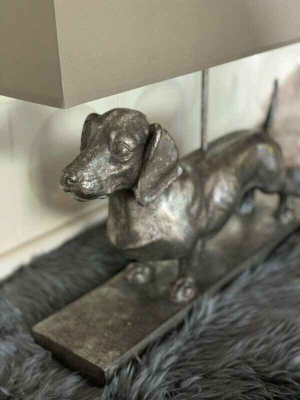Lampe Modell "Beni", grau