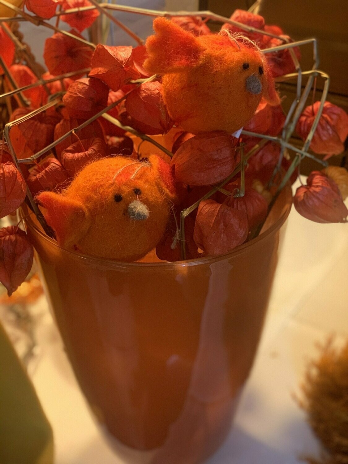 Vase orange