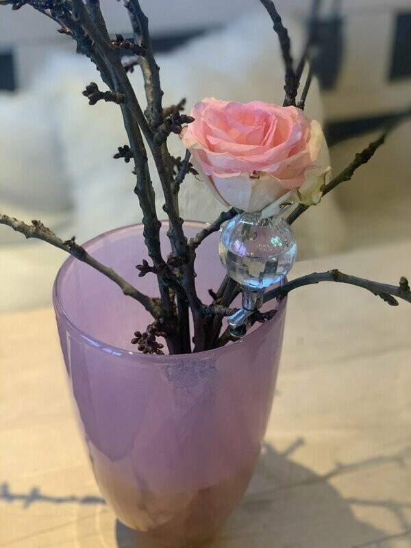 Vase rosa