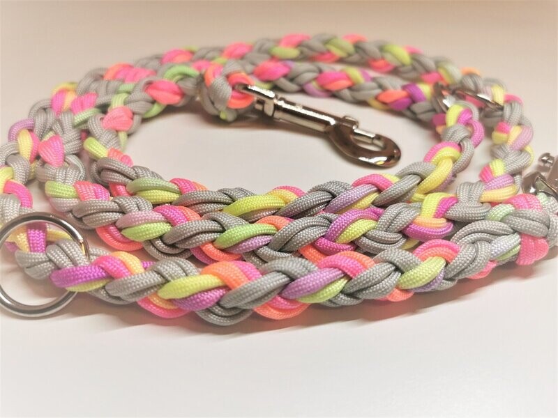 Leine Lukas Silvergrey/Kunterbunt