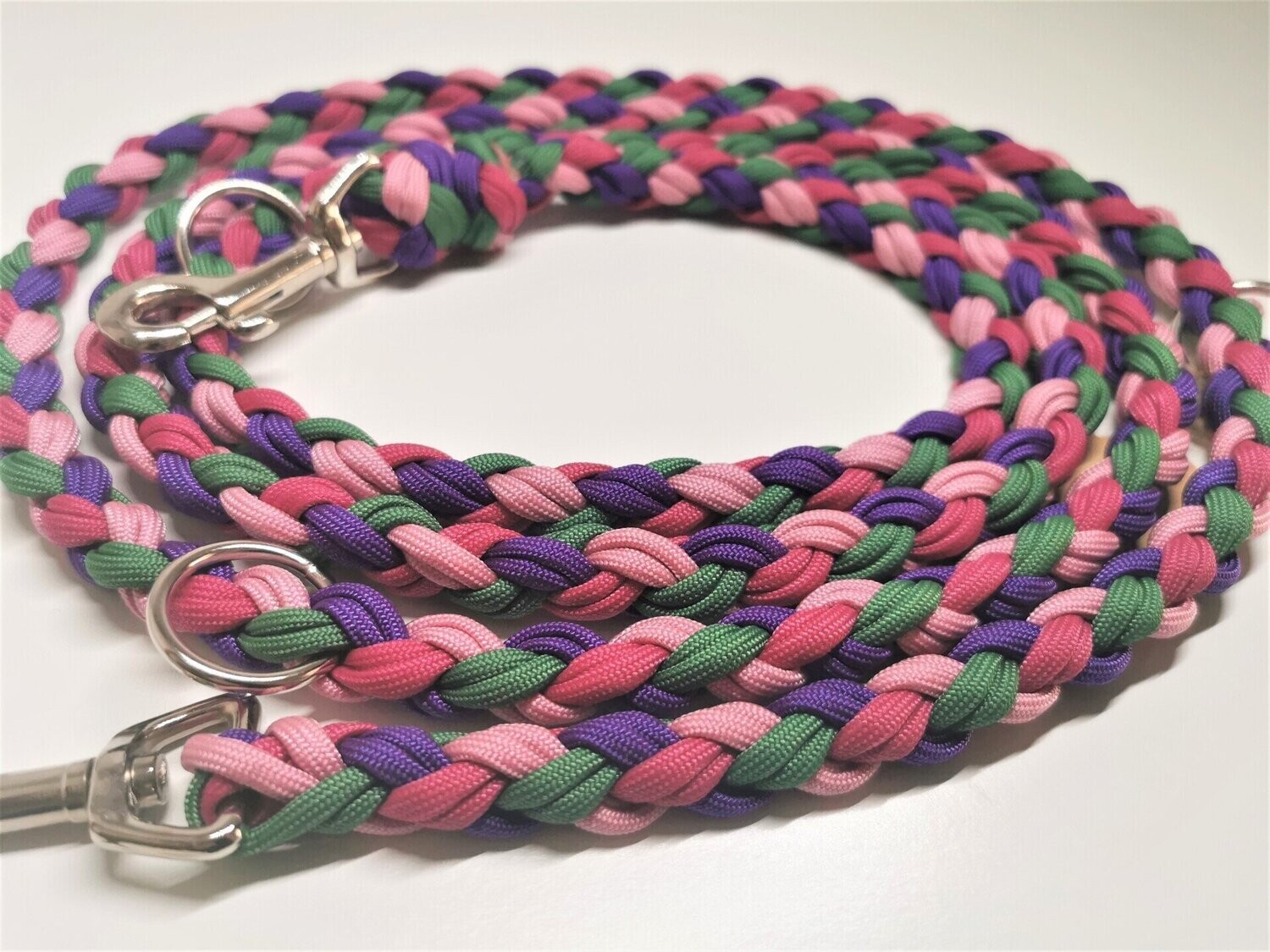 Leine Lukas Kelly Green/Fuchsia/Rosa Pink/Violet Dark