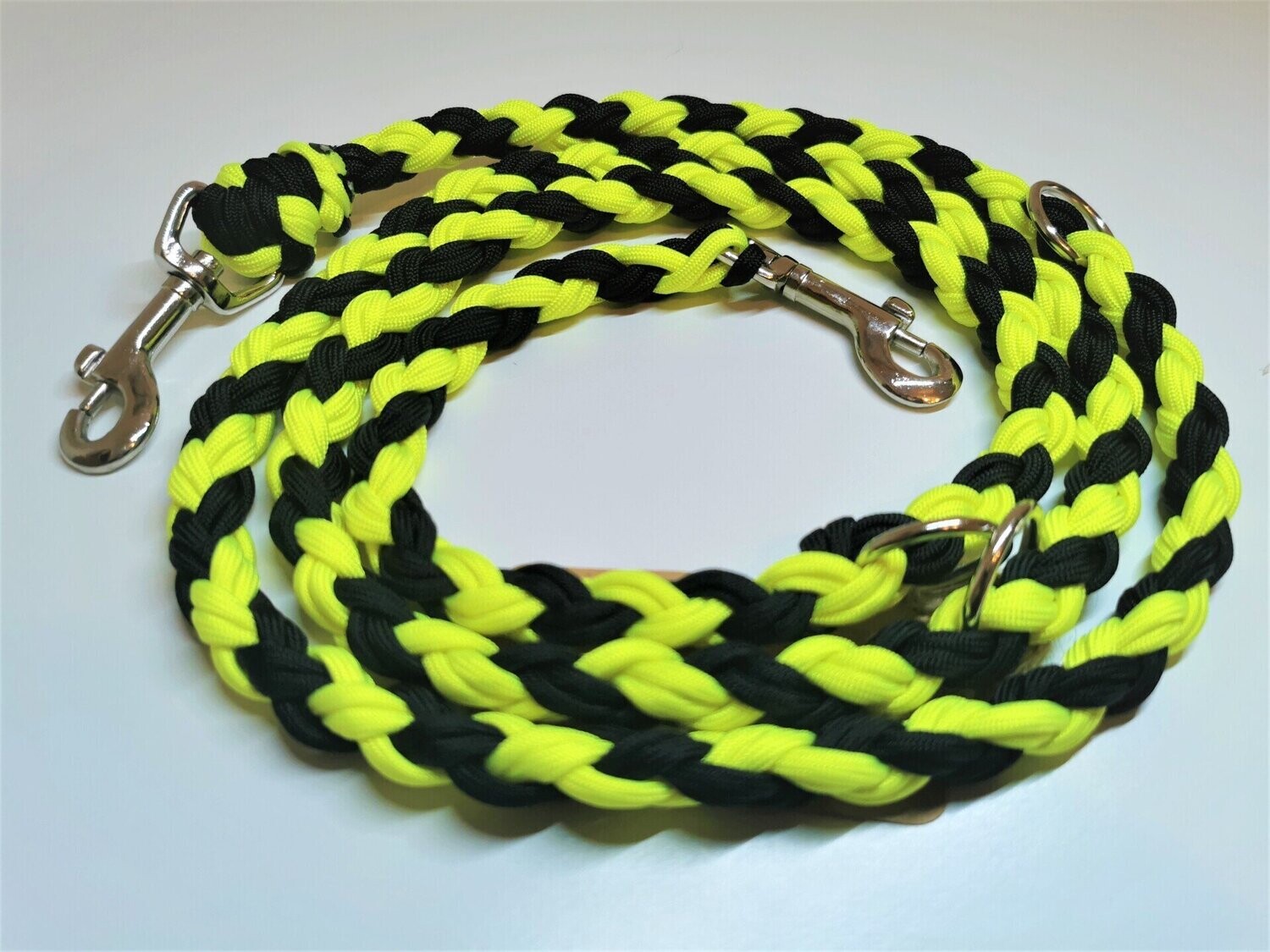 Leine Lukas Neon Neon Gelb/Schwarz