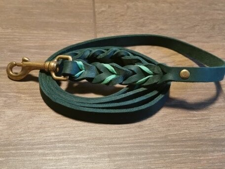 Fettlederleine 20 mm