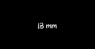 13 mm
