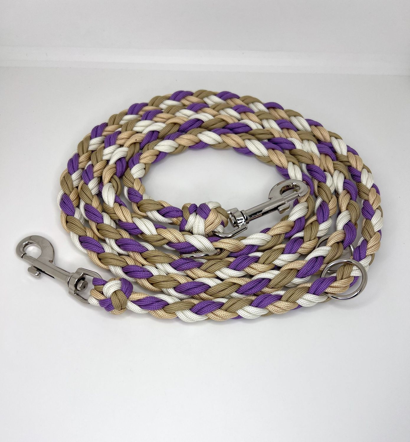 Paracordleine M Beige Lila