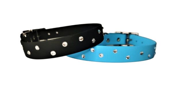 Halsband Biothane Glitzer