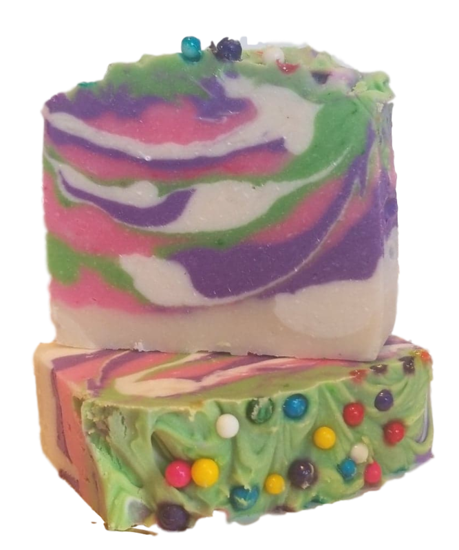 Candy Crush Handmade Soap