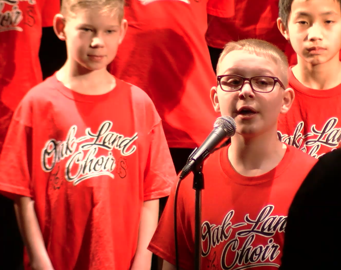 Oak-Land Middle School 6th Grade Choir Concert: January 13, 2020
