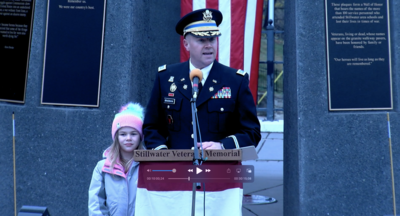 Veterans Day Ceremony November 11, 2021 (DVD/BR)