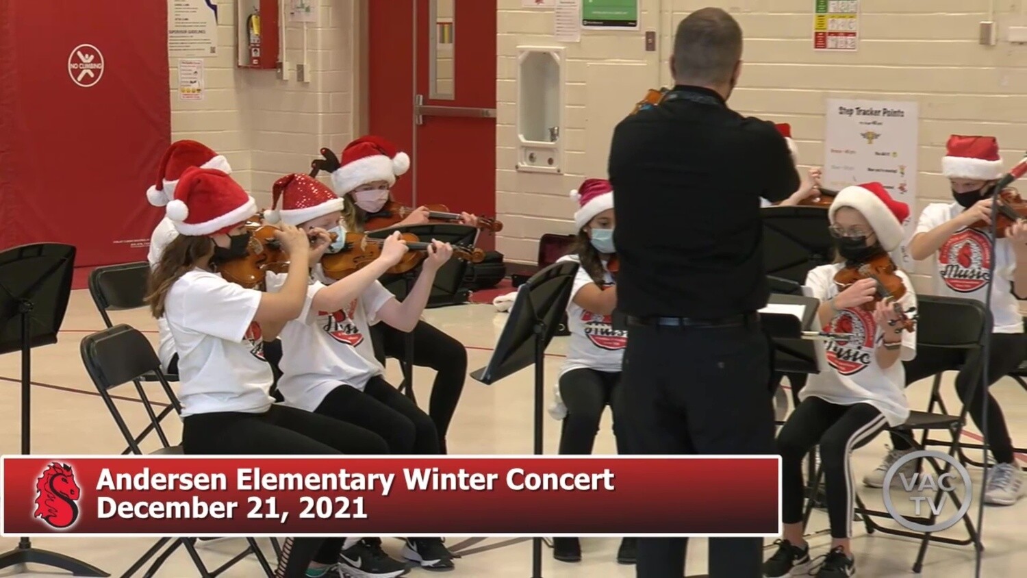Andersen Elementary Winter Concert December 21, 2021 (DVD/BR)