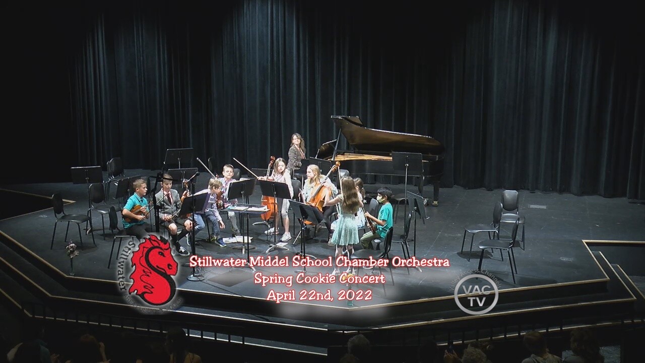 Stillwater Middle  School Chamber Orchestra Concert : April 22, 2022 (DVD/BR)
