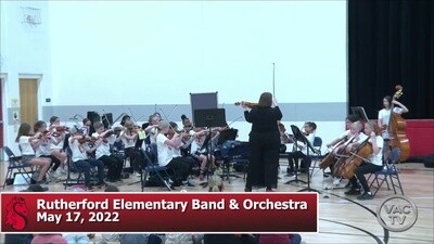 Rutherford Band &amp; Orchestra May 1, 2022 (DVD/BR)