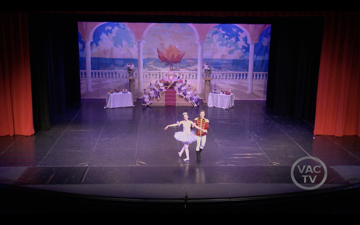 St. Croix Ballet, "Nutcracker",  November 26, 2022  7pm Show (Wide cam version) (Digital file)