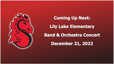 Lily Lake Elementary Band & Orchestra Concert December 21, 2022 (DVD/BR)