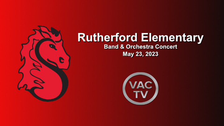 Rutherford Elementary School Band &amp; Orchestra Concert May 23, 2023 (Digital file)