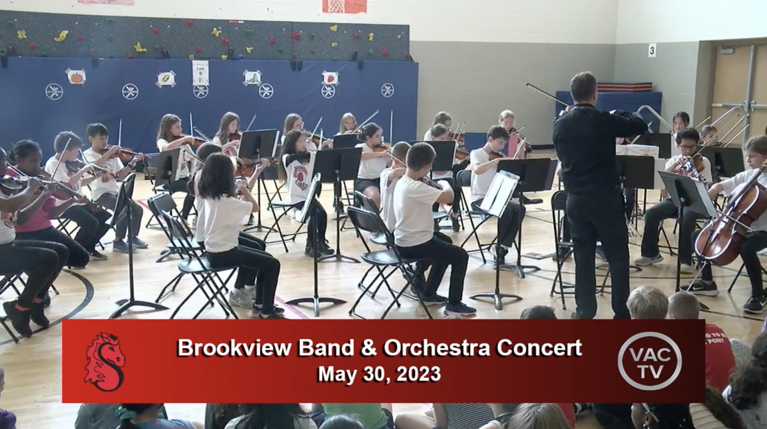 Brookview Elementary Band &amp; Orchestra Concert May 30, 2023 (DVD or Blu-Ray)