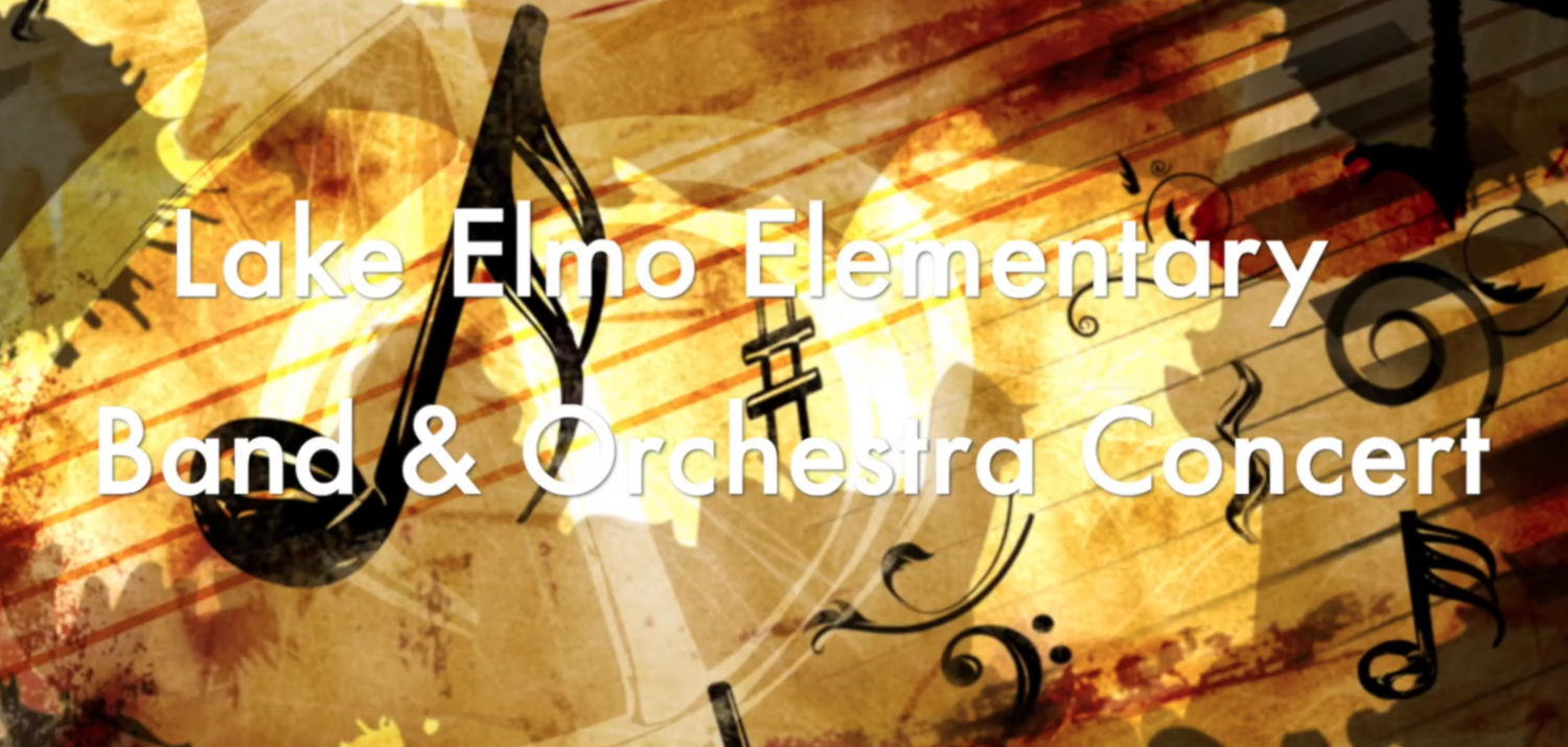 Lake Elmo Elementary School Band &amp; Orchestra Concert June 1, 2023 (DVD or Blu-Ray)