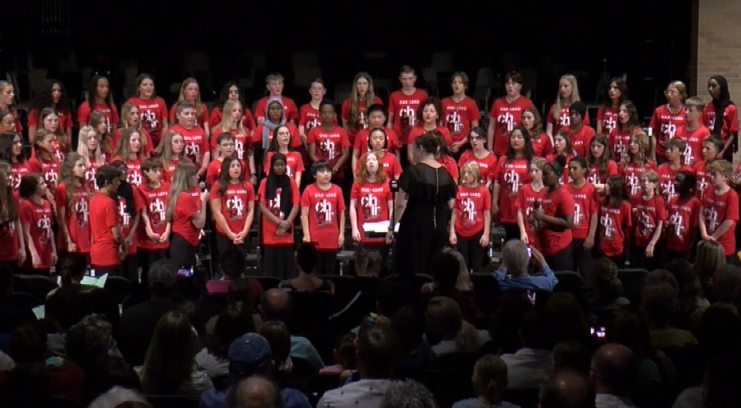 Oak-Land Middle School 6th Grade Spring Choir Concert May 22, 2023 (Digital)