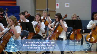 Brookview Elementary Band &amp; Orchestra Concert December 15, 2023 (Digital)