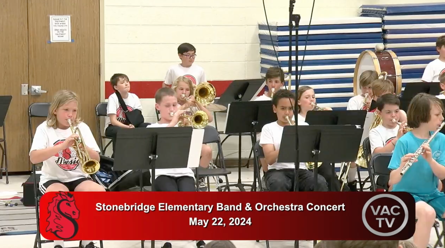 Stonebridge Elementary Band &amp; Orchestra Concert-May 22, 2024 (DVD/BR)