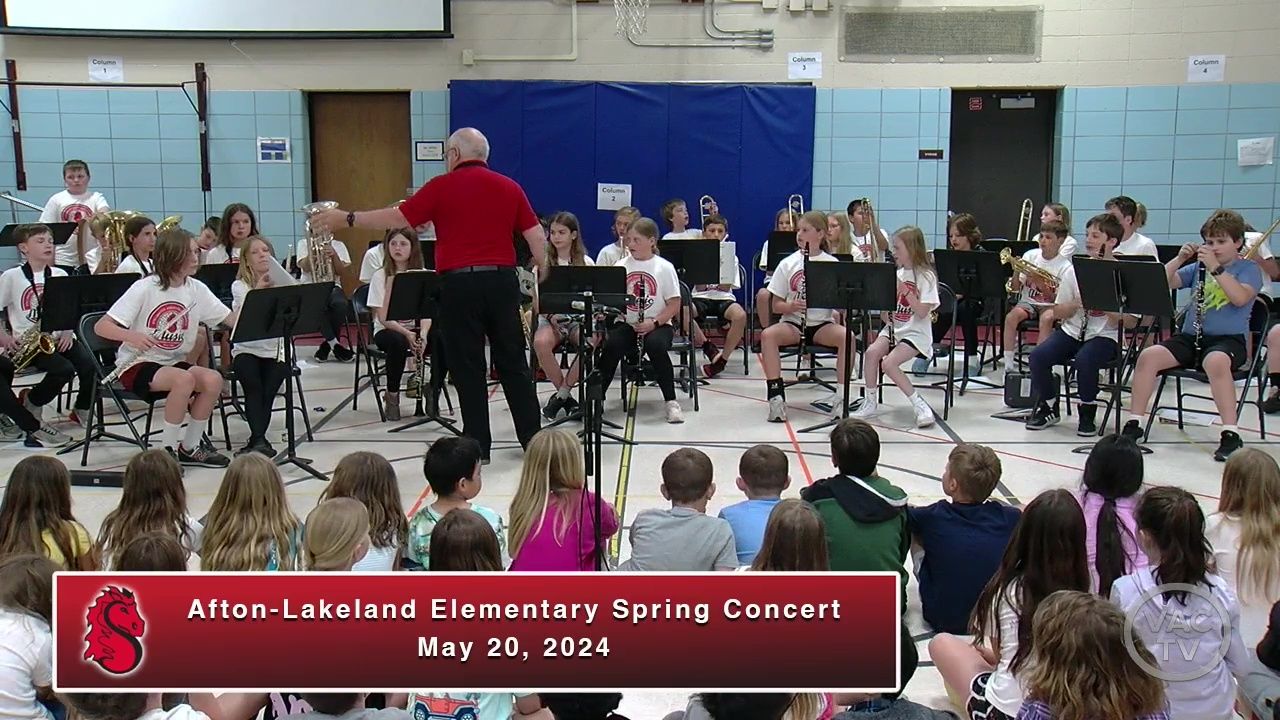 Afton-Lakeland Elementary Band &amp; Orchestra Concert -May 20, 2024  (Digital)
