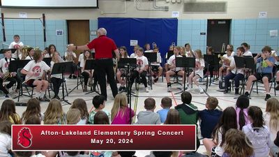 Afton-Lakeland Elementary Band &amp; Orchestra Concert -May 20, 2024  (Digital)