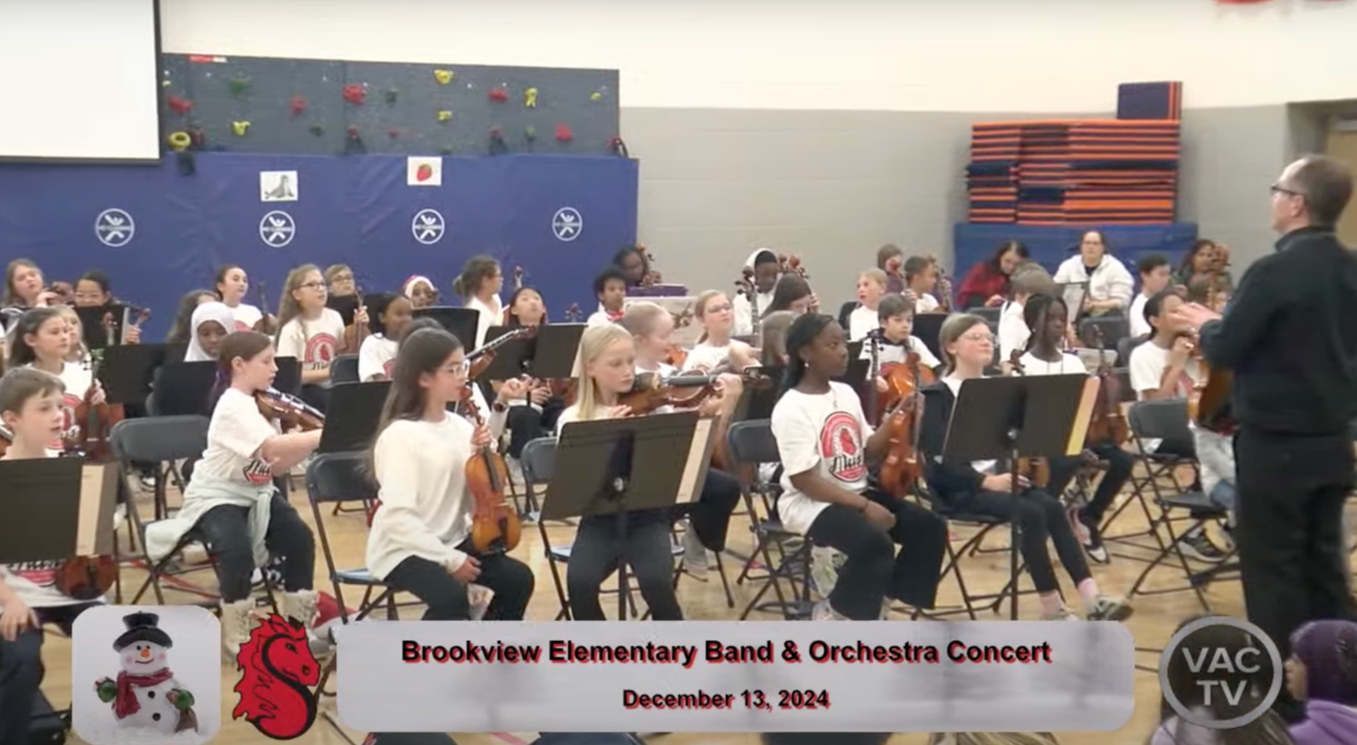 Brookview Elementary Band &amp; Orchestra Concert December 13, 2024 (DVD/BR)