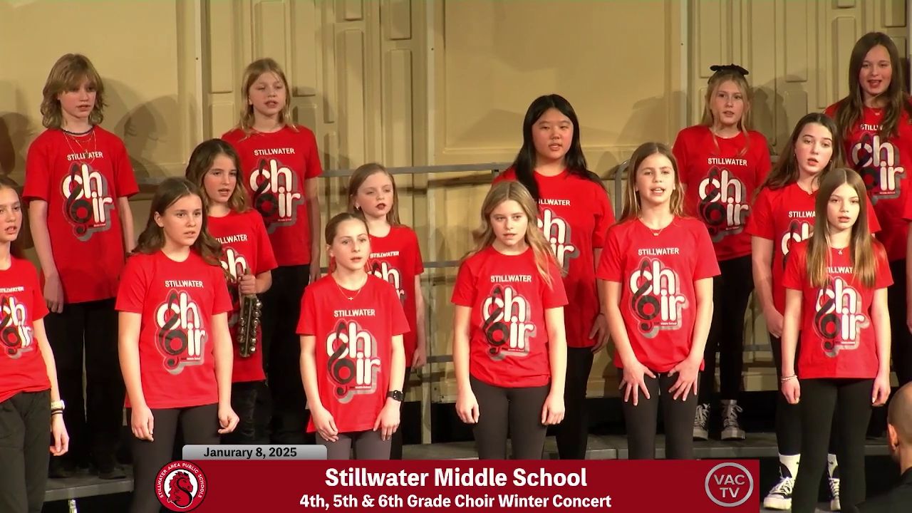 Stillwater Middle School Winter Choir Concert 6pm - January 8, 2025 (Digital) Stillwater Middle School Winter Choir Concert 6pm - January 8, 2025 (Digital)