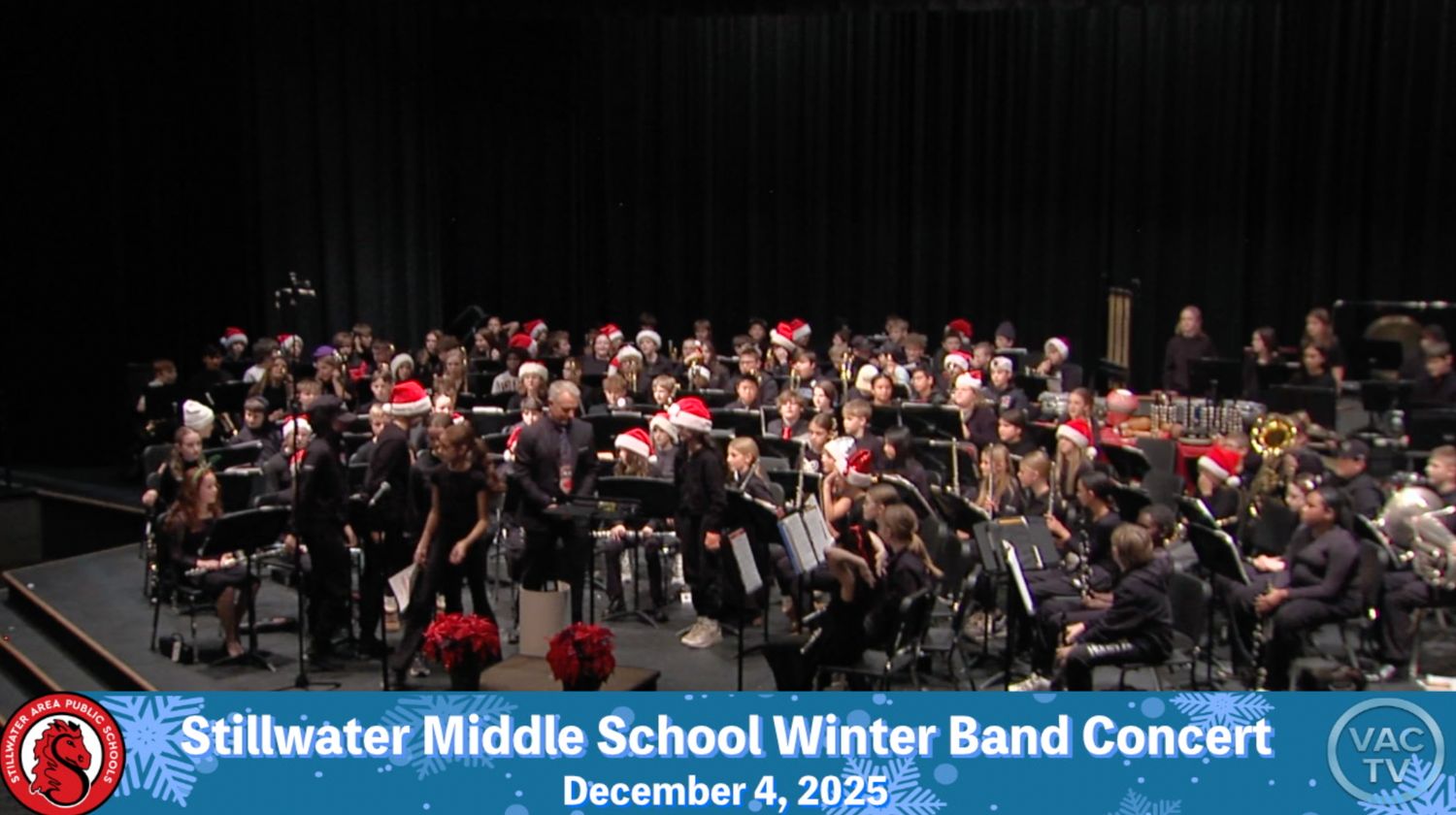 Stillwater Middle School Winter Band Concert 5pm - December 4, 2025 (Digital)