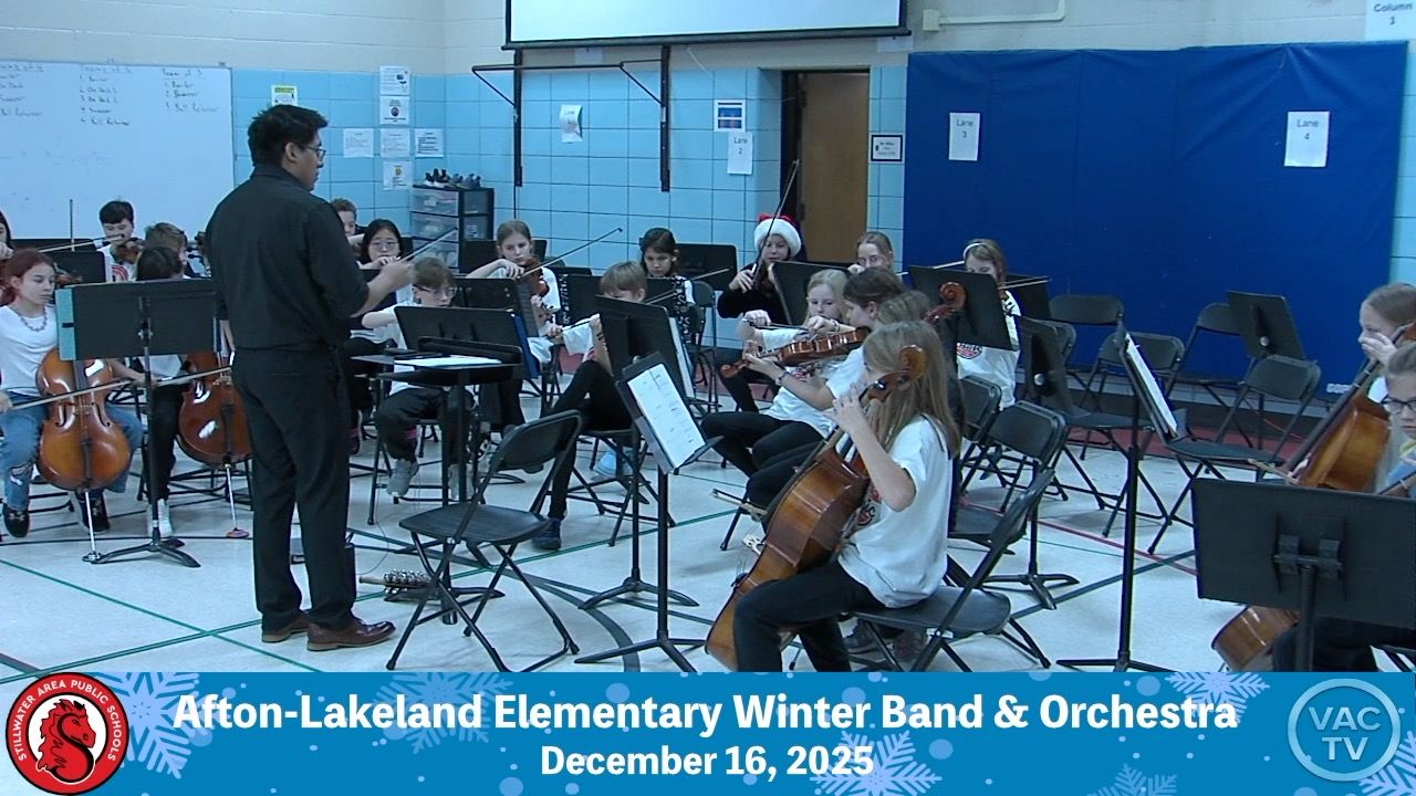 Afton-Lakeland Elementary School Winter Band &amp; Orchestra Concert 1pm - December 16, 2025 (Digital)